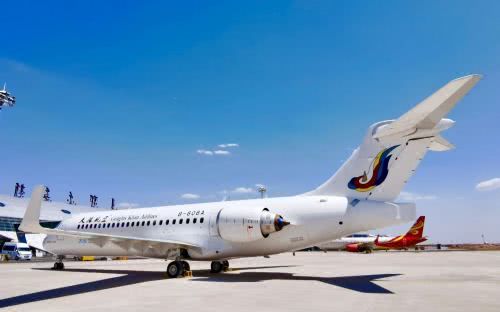 天驕航空喜迎第四架ARJ21飛機，航空運營支持服務再添新翼